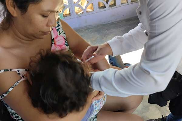 Autoridades de salud reiteran necesidad de vacunar a infantes contra el Sarampión