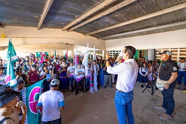 Roux consolida fuerza en la Comarca Ngäbe Buglé y San Félix