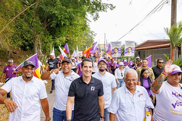San Miguelito reitera su respaldo a la fórmula Roux-Blandón para ganar las elecciones