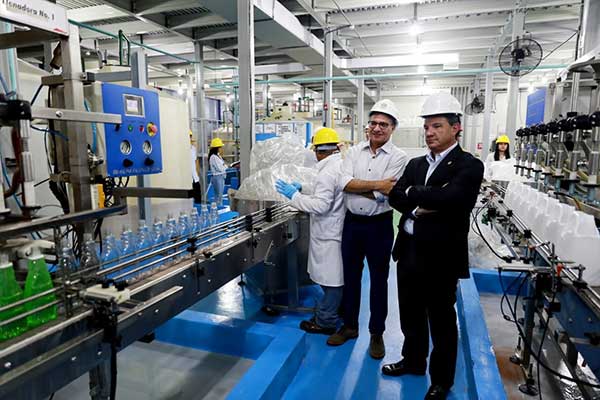 MICI avanza en su agenda de visitas a empresas industriales