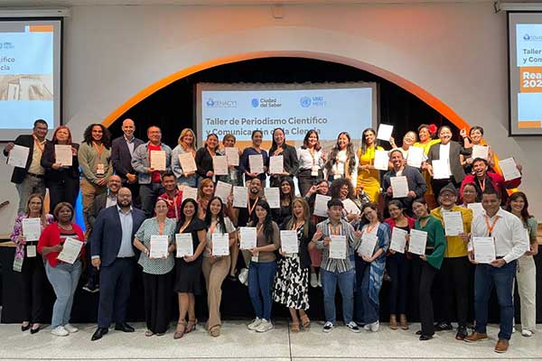 Culmina con éxito taller de Periodismo Científico y Comunicación de la Ciencia “Reach & Turn 2024”