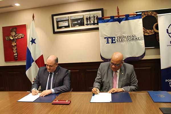 UAF firma convenio de cooperación con el TE para prevenir delitos financieros
