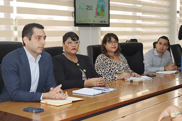 Presentan al Miviot proyecto de soluciones basadas en naturaleza para planificación del territorio