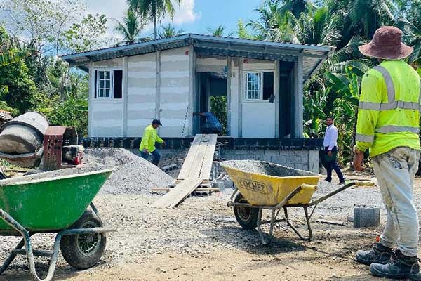 Avanza construcción de viviendas en Chiriquí para afectados de contingencia