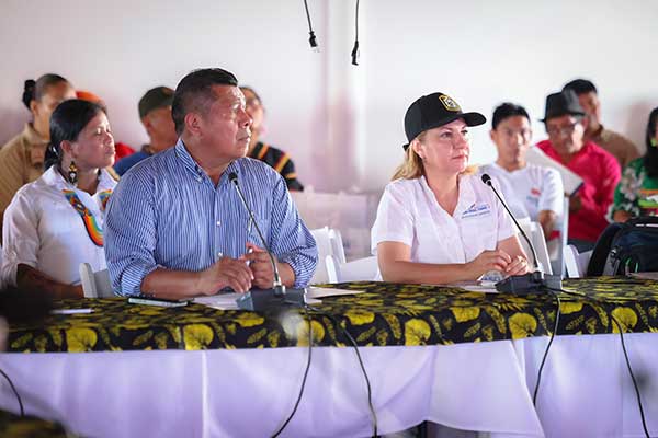 Montalvo: proyectos en ejecución en los territorios indígenas no deben extenderse más allá de 2026