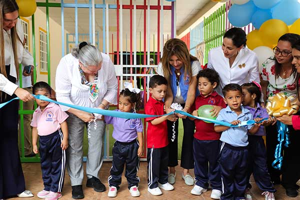 Inauguran el CAIPI Agua Buena ampliado, oferta para primera infancia en Los Santos