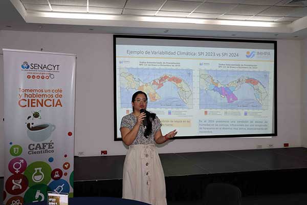 Investigadores de Panamá abordan temática sobre agro y clima en Café Científico