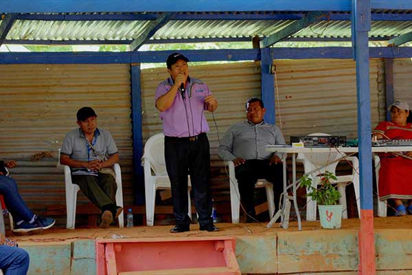 Gobierno está constantemente impulsando proyectos de desarrollo, asegura viceministro Águila