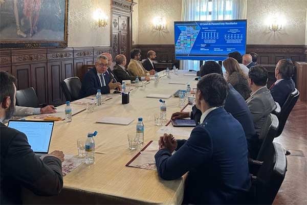 Canal de Panamá participa de encuentro estratégico en la Real Academia de Ingeniería en España