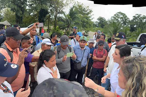 Comisión de Alto Nivel escucha a comunidades en Bocas del Toro