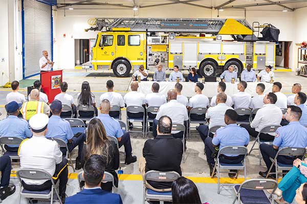 Nueva generación de bomberos al servicio del Canal de Panamá