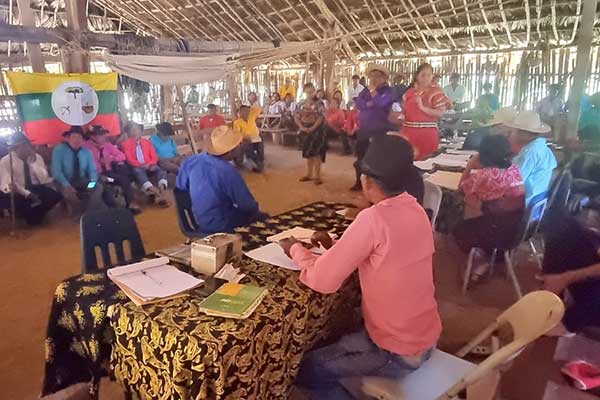 Congreso ordinario de Wargandi recibe información sobre Plan de Desarrollo Integral de los Pueblos Indígenas