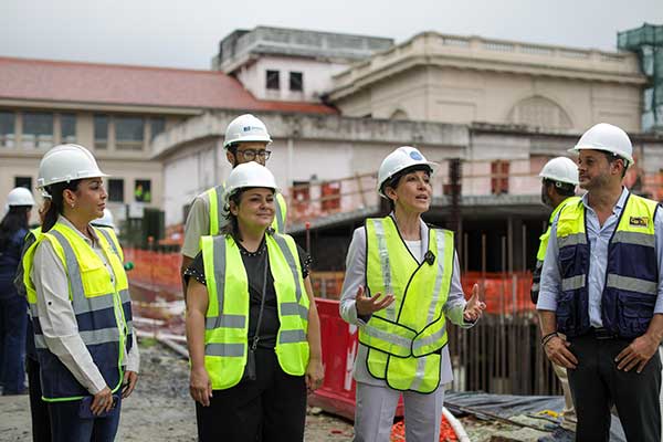 A buen ritmo avanza restauración del Museo Antropológico Reina Torres de Araúz