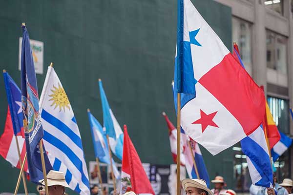 Panamá se vistió de gala durante el Desfile de la Hispanidad en Nueva York