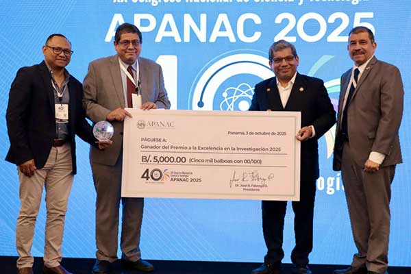 Reconocen talento científico de Panamá en clausura del XX Congreso Nacional de Ciencia y Tecnología APANAC 2025