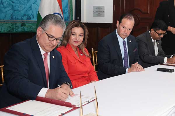 Panamá e India suscriben cinco Memorandos de Entendimiento para la aplicación de proyectos de impacto rápido