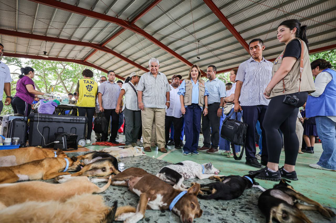 Presidente y primera dama llevan ‘Misión Patitas’ y feria interinstitucional a La Pintada