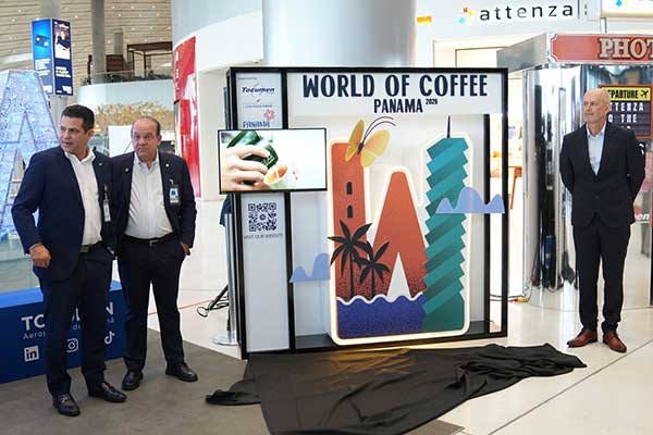 Aeropuerto Internacional de Tocumen se viste del World of Coffee Panama 2026