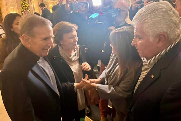 Edmundo González y líderes políticos de América reconocen el rol democrático del presidente Mulino