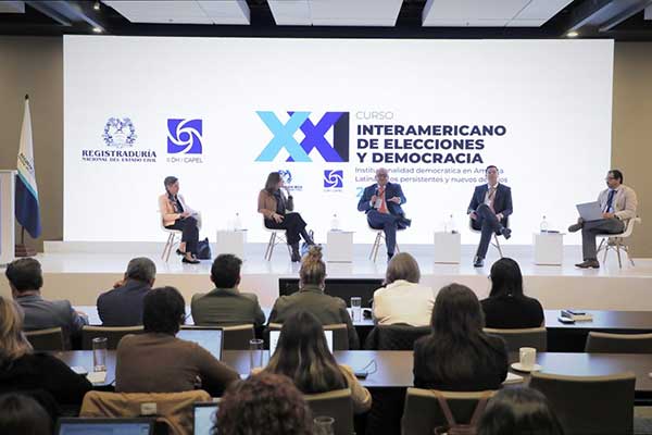 IA en Congreso Internacional sobre Justicia Electoral y Gobernanza