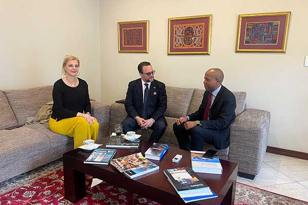 Moltó impulsa acercamiento estratégico con Cámara de Comercio de Sudáfrica