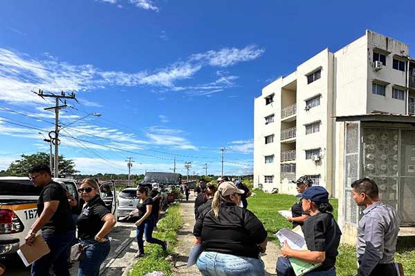 Miviot realiza operativos en Ciudad de Esperanza para verificar uso adecuado de apartamentos adjudicados