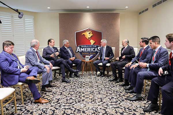 Presidente Mulino se reúne con secretarios de Energía y Comercio de Estados Unidos