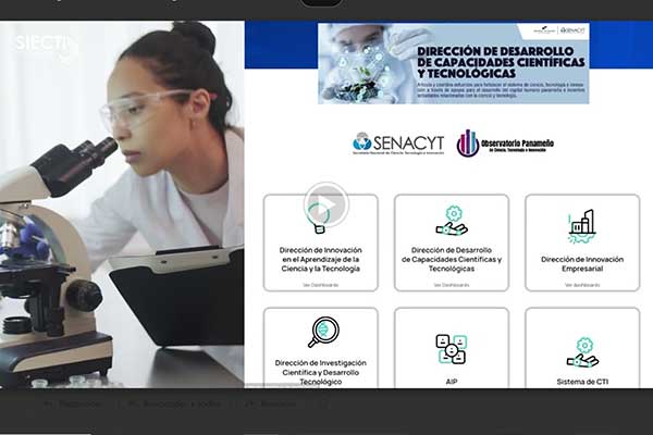 Senacyt presenta el Sistema Integrado Estadístico en Ciencias, Tecnología e Innovación