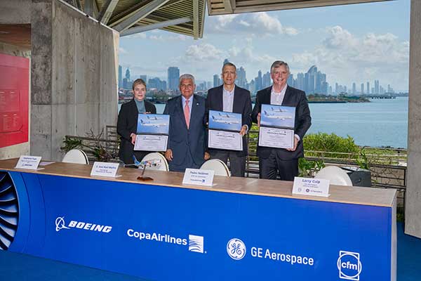 Acuerdo Copa-Boeing-GE Aerospace impulsa la estrategia turística nacional, destaca presidente Mulino