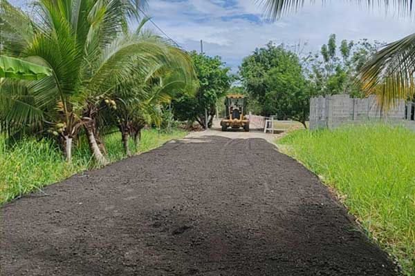 Avanzan mejoras viales hacia Punta Robalo en Chiriquí Grande