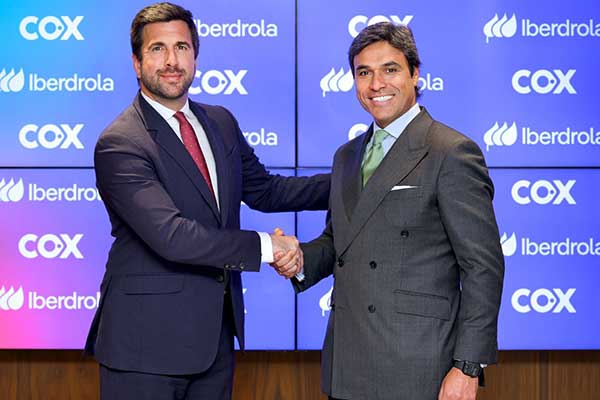 Cox cierra la compra de Iberdrola México por 4.000 millones de dólares