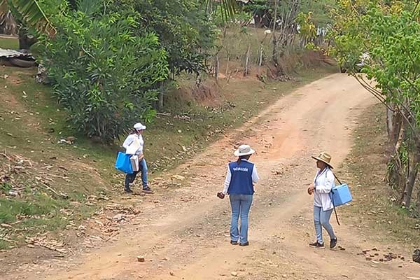 Equipos de enfermería llevan salud sin límites a comunidades de Ocú