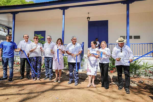 Mulino inaugura la restauración de la casa museo de Belisario Porras en Las Tablas