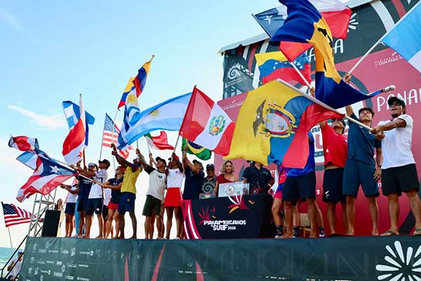 Panamá brilla en los Panamericanos de Surf 2026 en Playa Venao