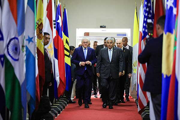 Presidente de Alemania califica a Panamá como “un socio fiable”, tras reunión con Mulino
