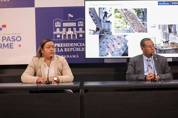 Puente de las Américas es seguro y se mantendrá el paso a vehículos de hasta 10 toneladas, informa el MOP