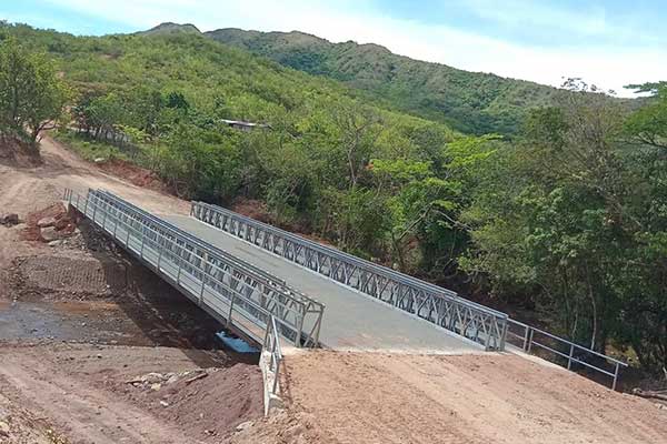 Concluye construcción del puente vehicular sobre el río Tocaire en la comarca Ngäbe Buglé