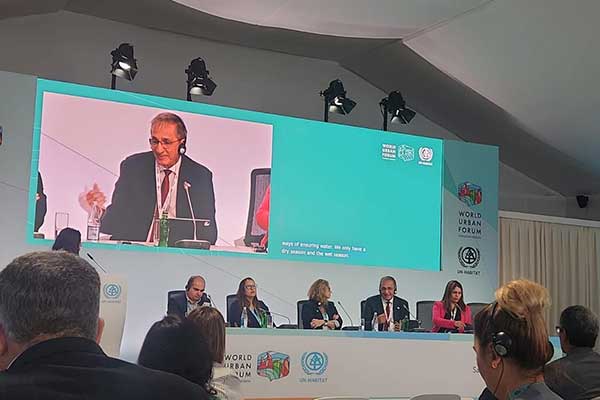 Jované expone en Foro Urbano Mundial, avances en materia de vivienda y ordenamiento territorial en Panamá