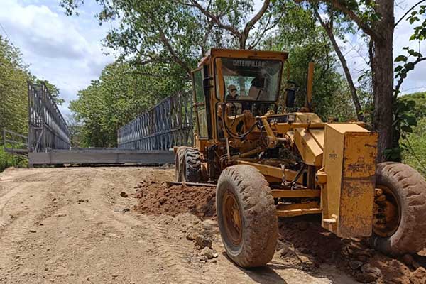Puente sobre el río Cañazas en Veraguas alcanza 80 % de avance