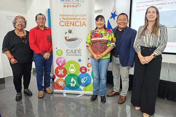 Realizan Café C​​ientífico: Conocimientos y saberes del pueblo Guna con relación a la educación, el parto y cambio climático