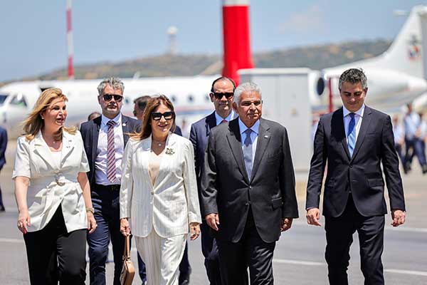 Presidente Mulino llega a Grecia e inaugura Posidonia 2026