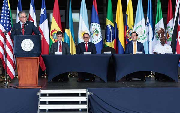 Orillac enfatiza importancia de la cooperación en seguridad, durante inicio de los ejercicios Panamax 2026