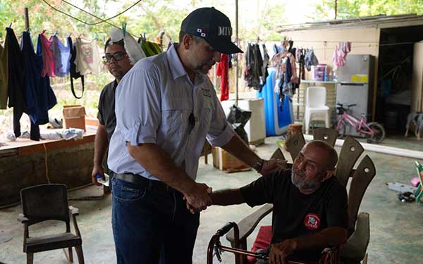 Construyen vivienda accesible para dos hermanos adultos mayores con discapacidad en Monagrillo