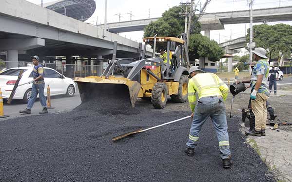 Continúan las intervenciones del MOP en La 180 de San Miguelito y Ciudad Bolívar