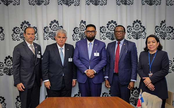 Encuentro Mulino- Irfaan Ali: Guyana muestra interés en adherirse al Tratado de Neutralidad del Canal