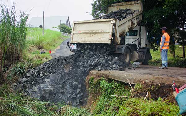 MOP mantiene intervención activa en punto crítico por deslizamiento en Nuevo Chorrillo, Arraiján