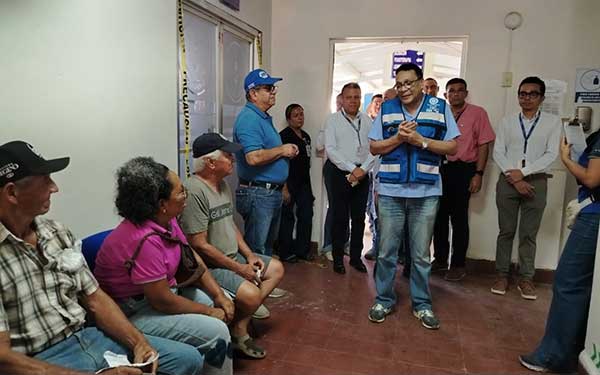 CSS verifica avances en la recuperación de servicios de salud en Azuero tras el sismo