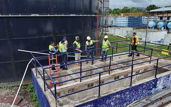 IDAAN supervisa avances en potabilizadoras de Chepo y Pacora; esta última eleva su producción al 60%