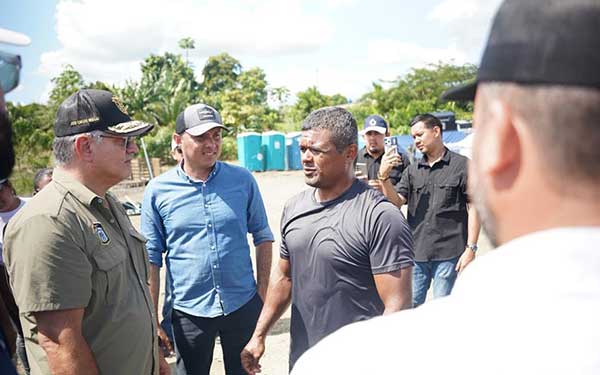 Ministro Orillac recorre Veraguas y Los Santos