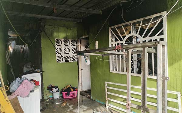 Miviot atiende a familia afectada por incendio en Santa Eduviges de Tocumen